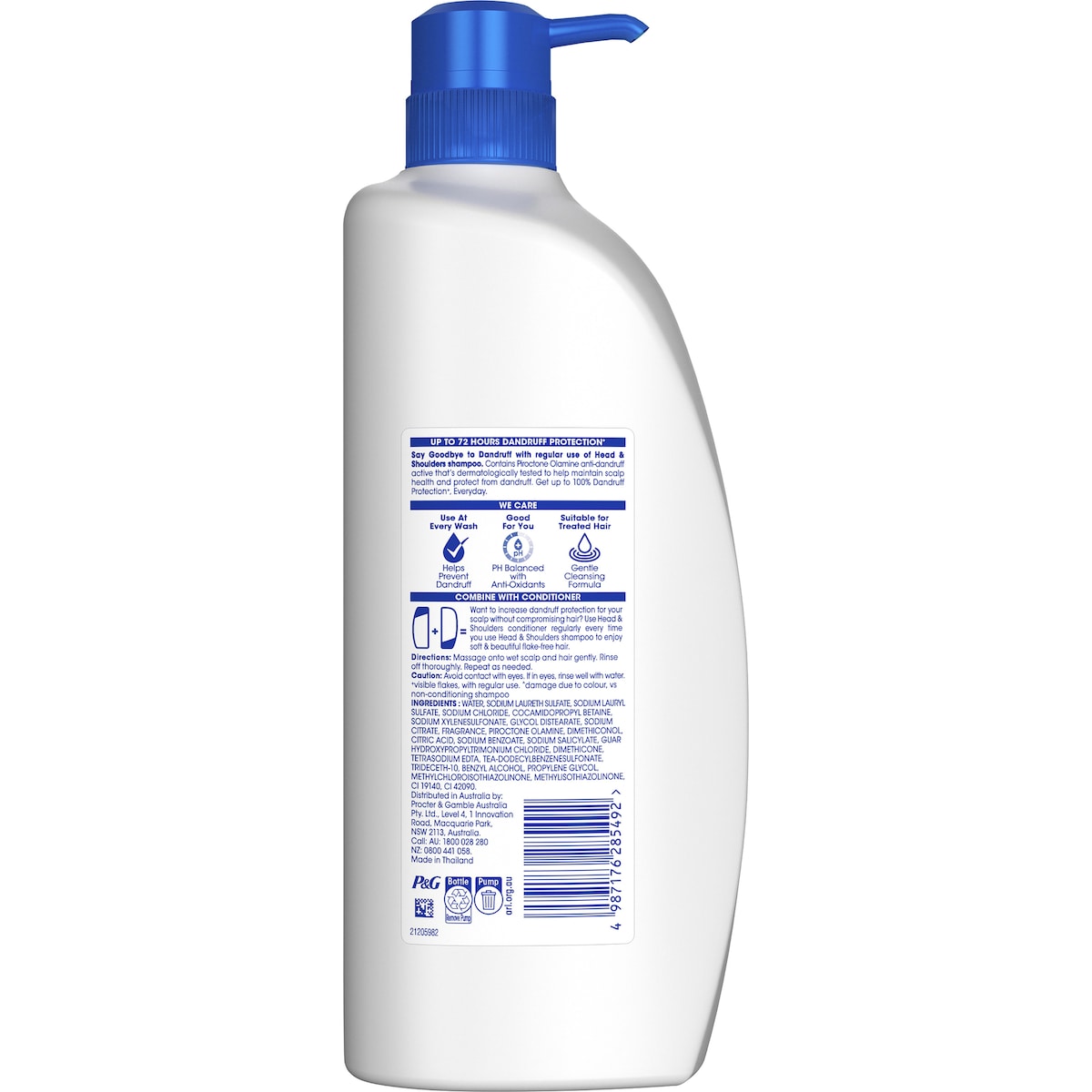 Head & Shoulders Apple Fresh Anti Dandruff Shampoo 850ml