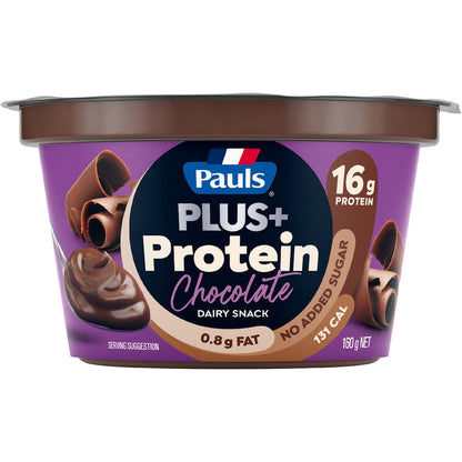 Pauls Plus Protein Dairy Snack Chocolate 160g