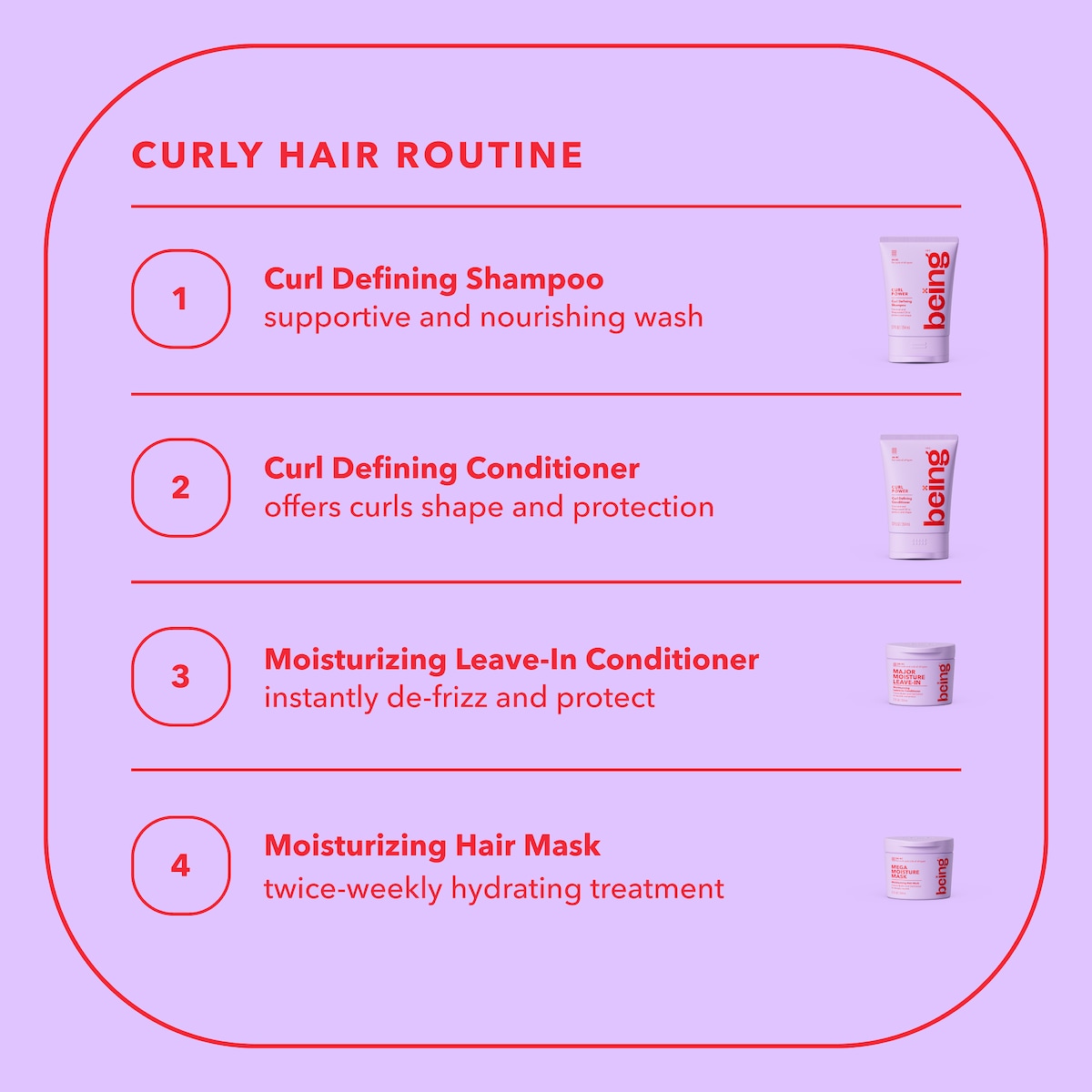 Being Curl Power Defining Shampoo 354ml