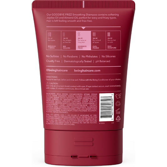 Being Goodbye Frizz Smoothing Shampoo 354ml