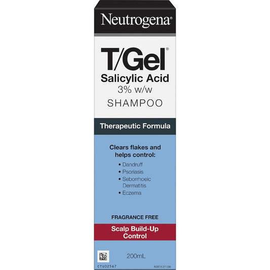 Neutrogena T/gel Salicylic Acid Shampoo 200ml