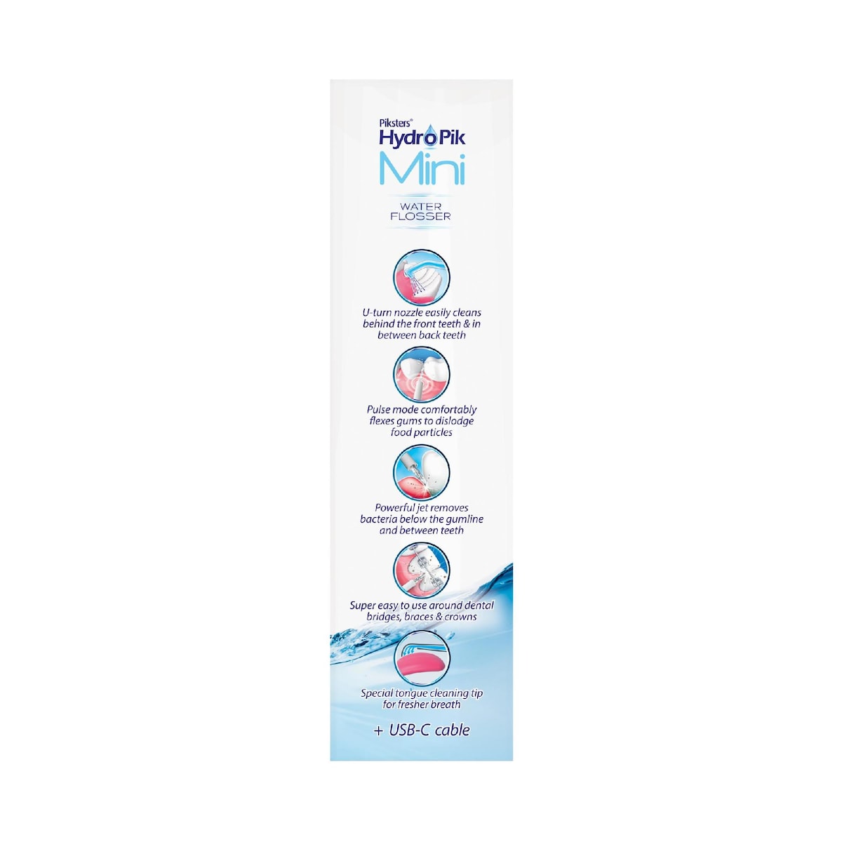 Piksters Hydropik Mini Water Flosser Each