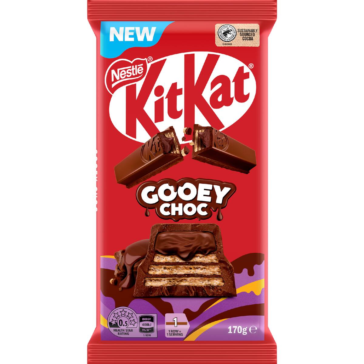 Kitkat Gooey Choc Block 170g