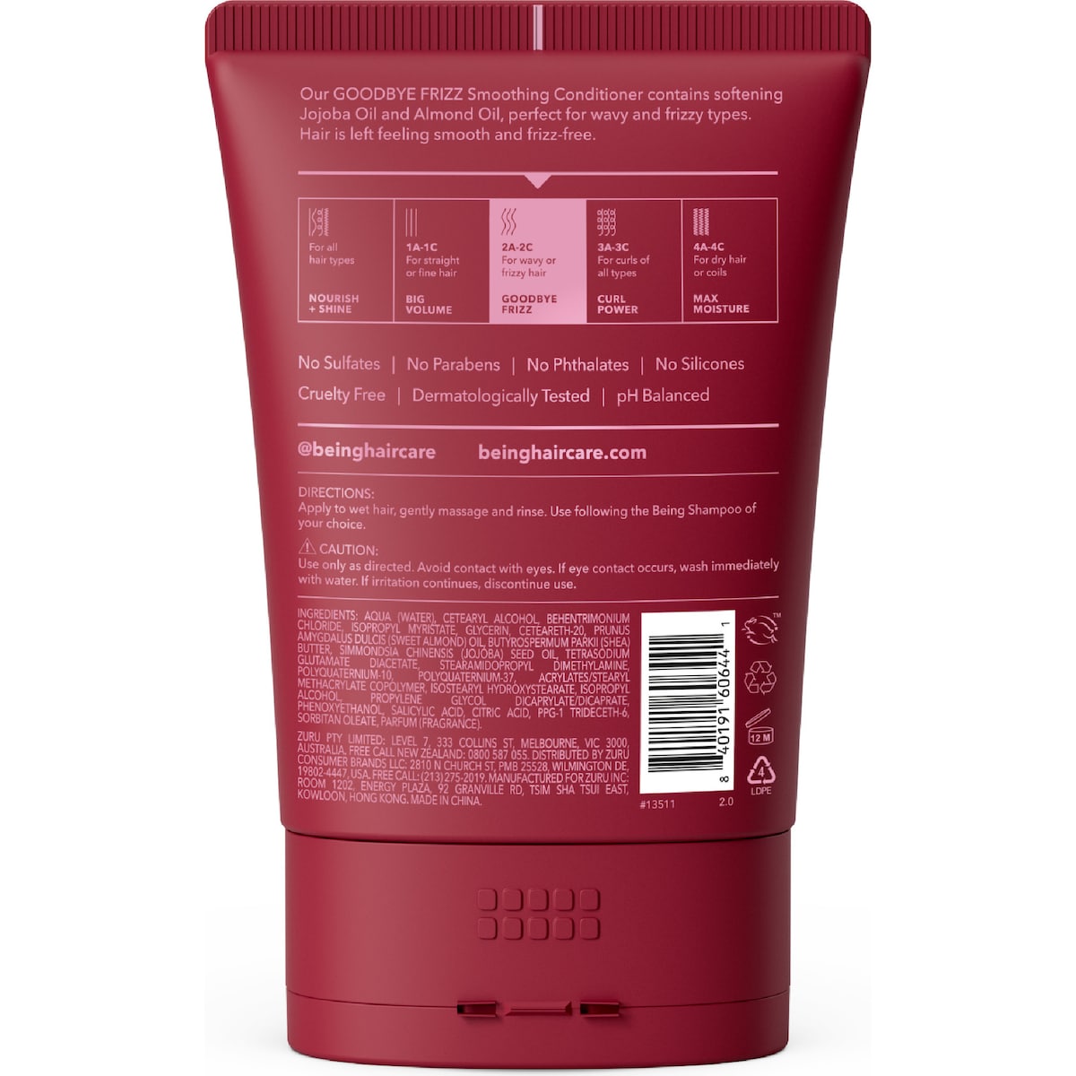 Being Goodbye Frizz Smoothing Conditioner 354ml