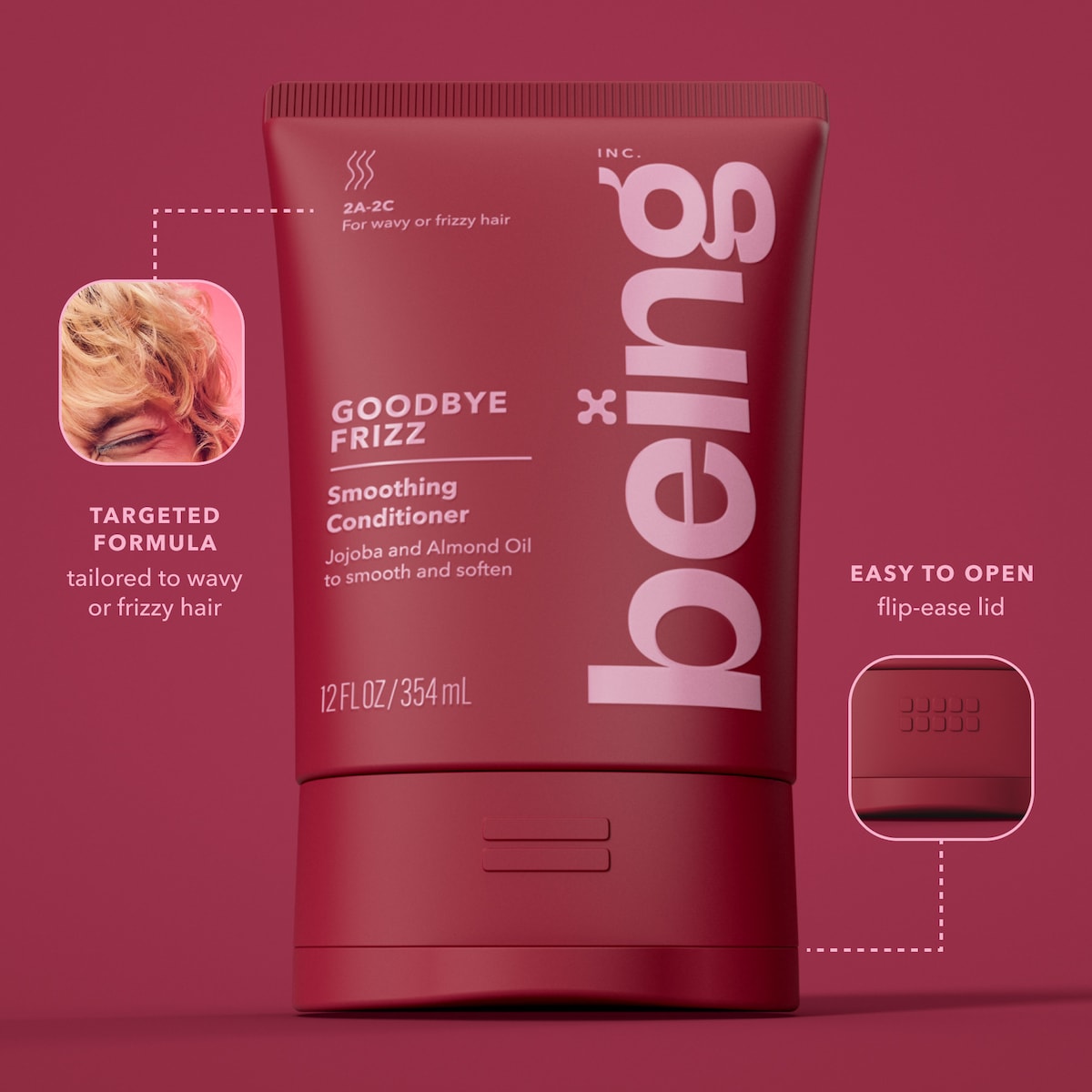 Being Goodbye Frizz Smoothing Conditioner 354ml