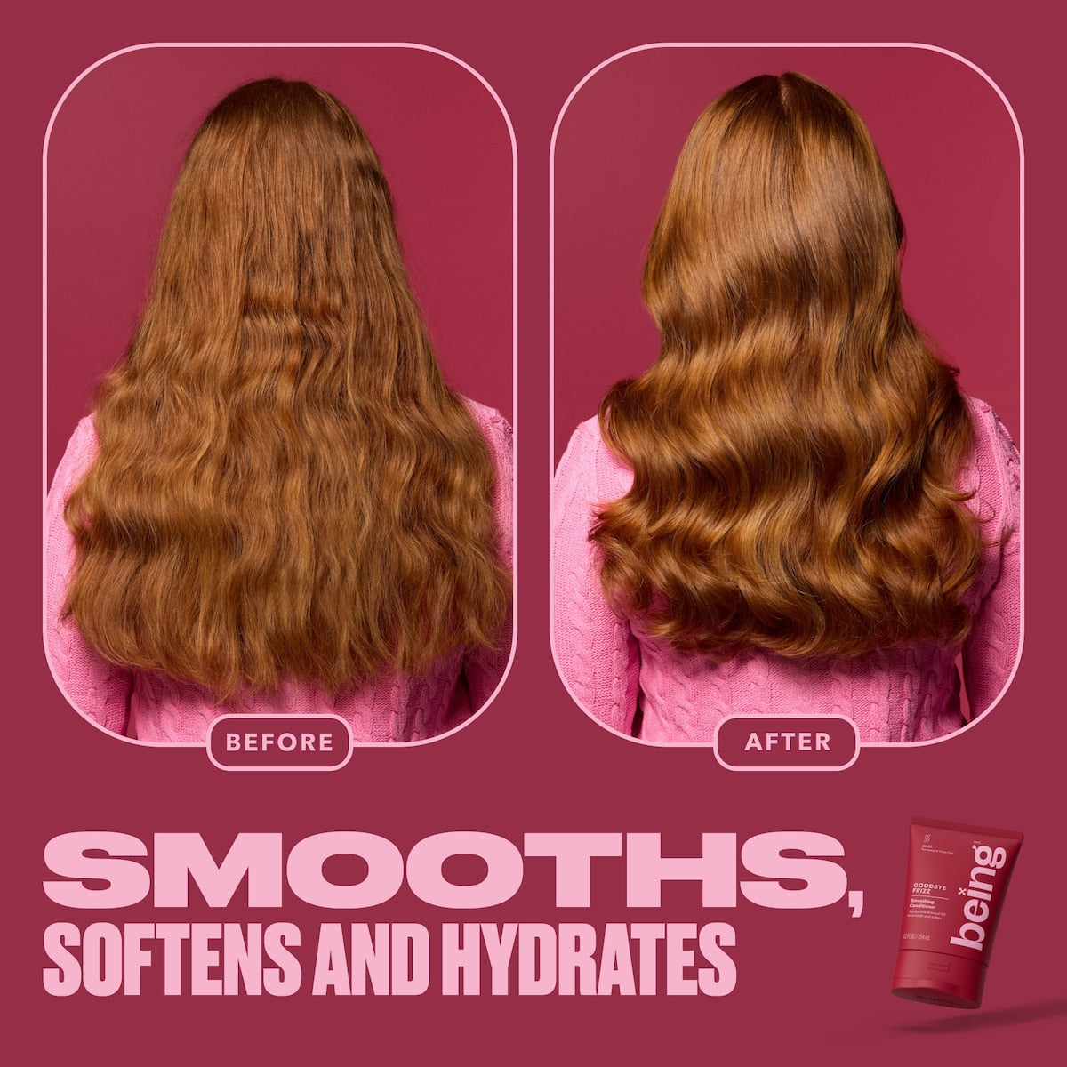 Being Goodbye Frizz Smoothing Conditioner 354ml
