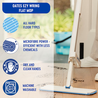 Oates Ezy Wring Flat Mop Each