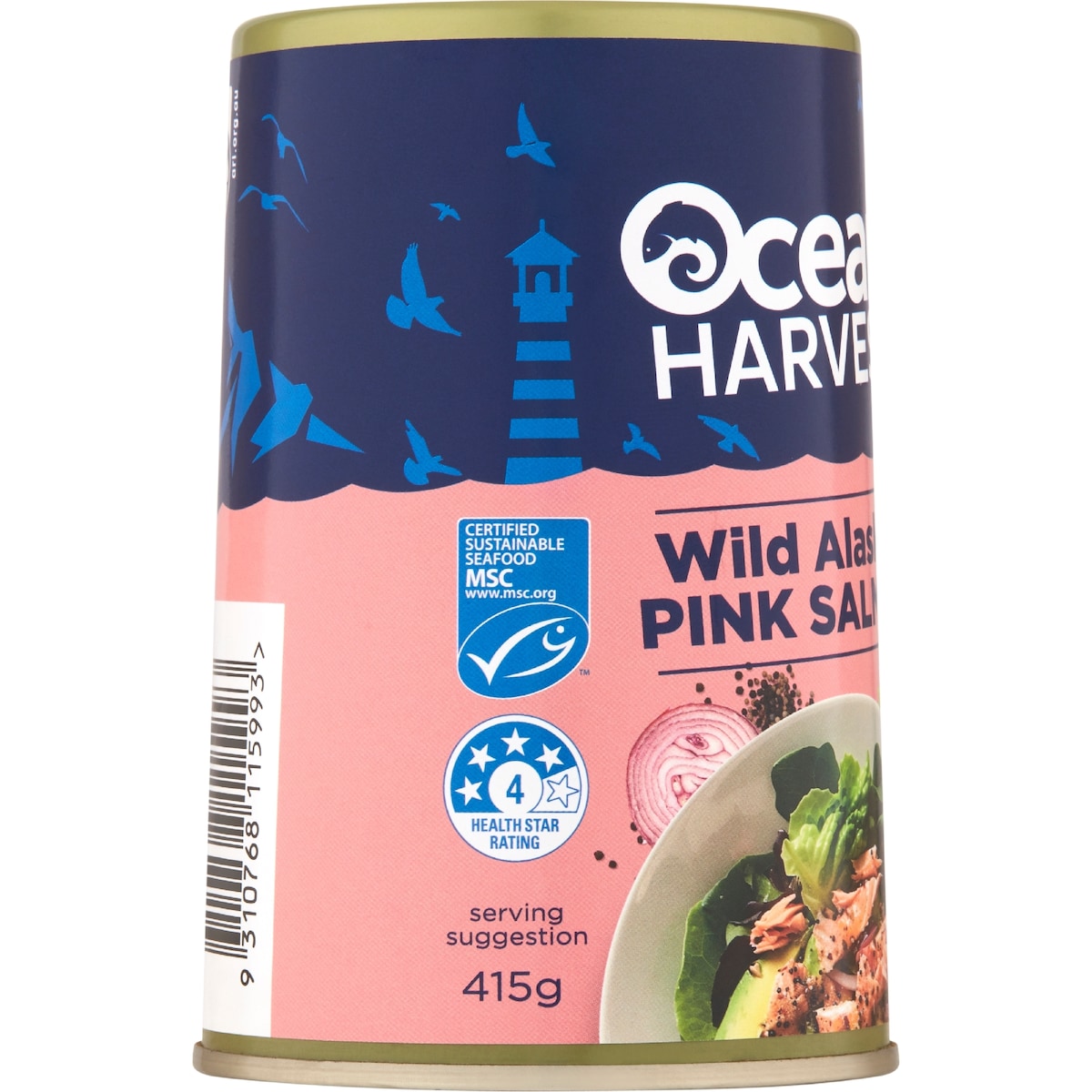 Ocean Harvest Wild Alaskan Pink Salmon 415g