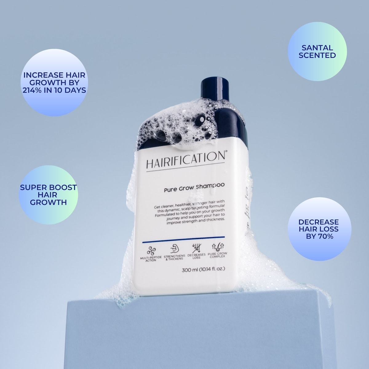 Hairification Pure Grow Shampoo 300ml