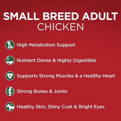 Purina One Small Adult Dry Dog Food Chicken 2.5kg