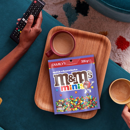 M&ms Minis Milk Chocolate Snack & Share Bag 335g
