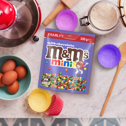 M&ms Minis Milk Chocolate Snack & Share Bag 335g
