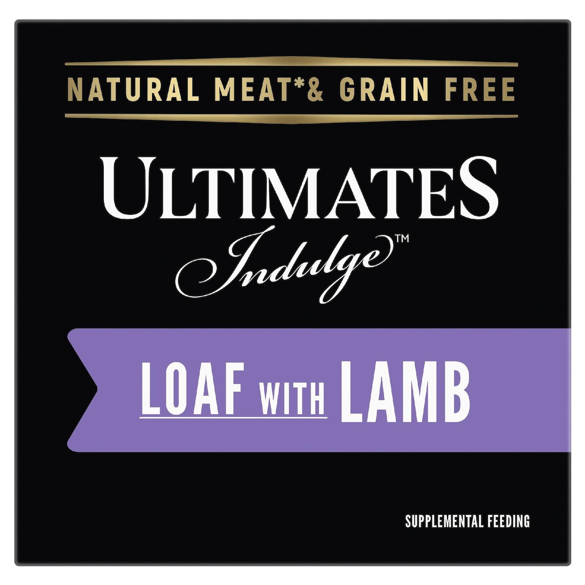 Ultimates Indulge Adult Wet Dog Food Loaf With Lamb 100g X 6 Pack