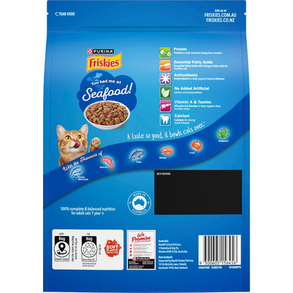 Friskies Seafood Sensation Dry Cat Food 700g