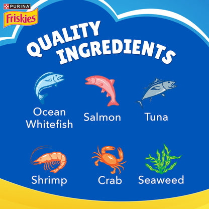 Friskies Seafood Sensation Dry Cat Food 700g