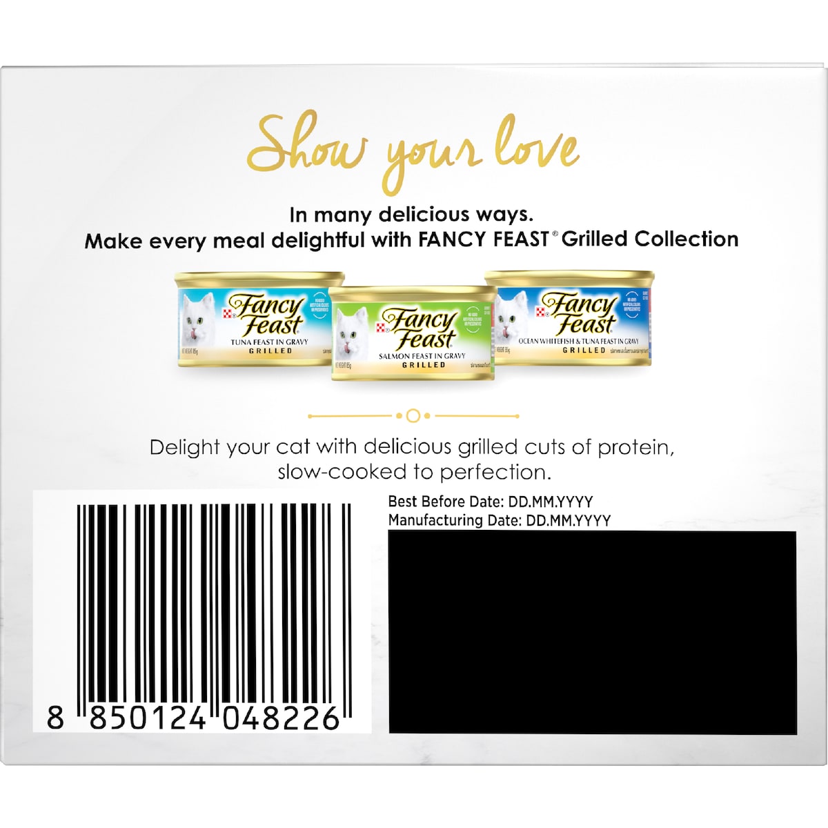 Fancy Feast Seafood Grilled Collection Wet Cat Food 85g X 18 Pack
