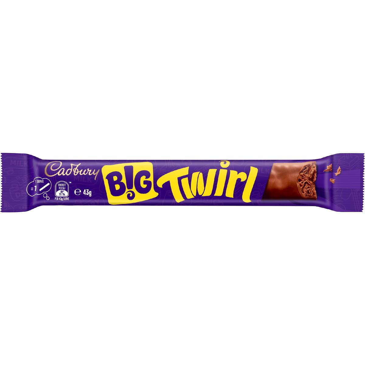 Cadbury Big Twirl Chocolate Bar 43g