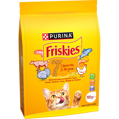 Friskies Dry Cat Food Seven Favourties 700g