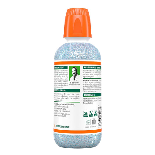 Therabreath Whitening Oral Rinse Fresh Breath Radiant Mint 473ml