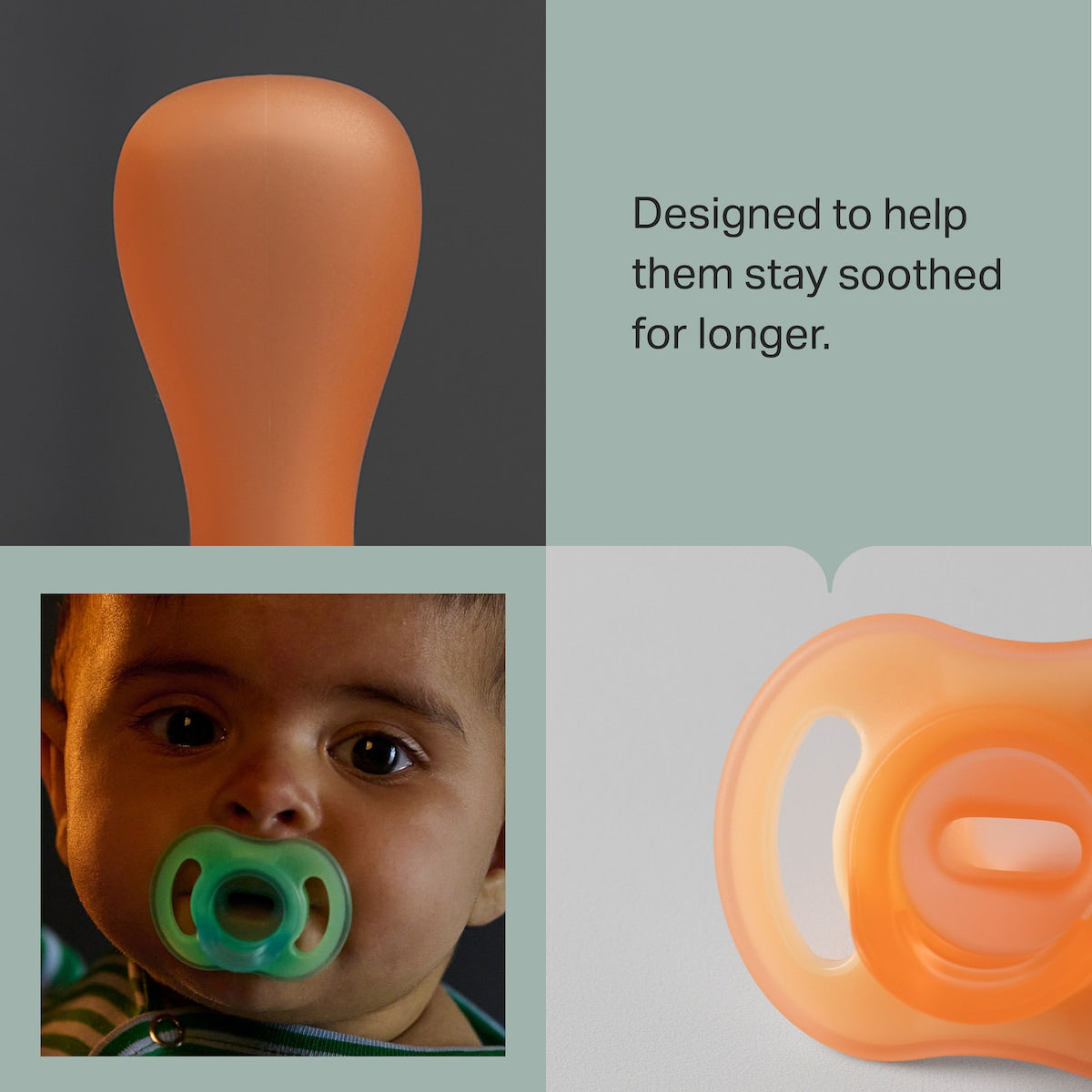Tommee Tippee Ultra Light Soothers Night Glow 18-36m Assorted 2 Pack