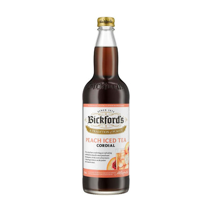 Bickford's Peach Iced Tea Cordial - 750mL