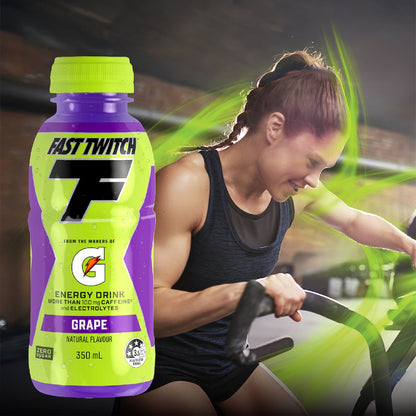 Gatorade Fast Twitch Energy Drink Grape Sugar Free 350ml