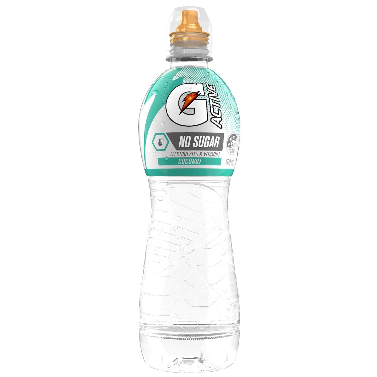 Gatorade G Active Water Sports Drinks Coconut Breeze Sugar Free 600ml