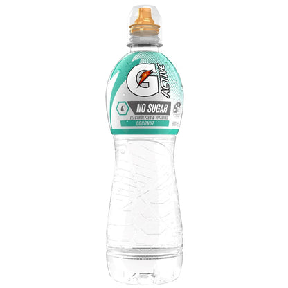Gatorade G Active Water Sports Drinks Coconut Breeze Sugar Free 600ml