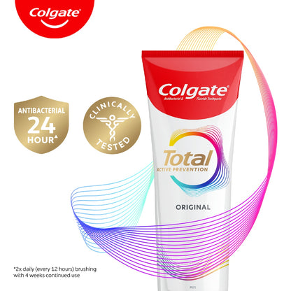Colgate Total Active Prevention Original Toothpaste Value 200g X 2 Pack