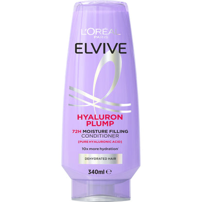 Loreal Paris Elvive Hyaluron Plump 72h Moisture Filling Conditioner 340ml