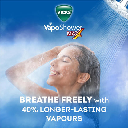 Vicks Vaposhower Max Shower Tablets 4 Pack