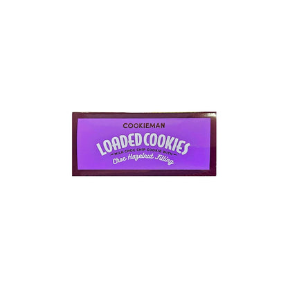 Cookieman Loaded Cookies Choc Hazelnut Filling 2 Pack