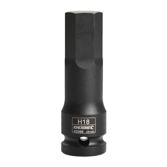 Kincrome 18mm 1/2" Drive Hex Impact Socket