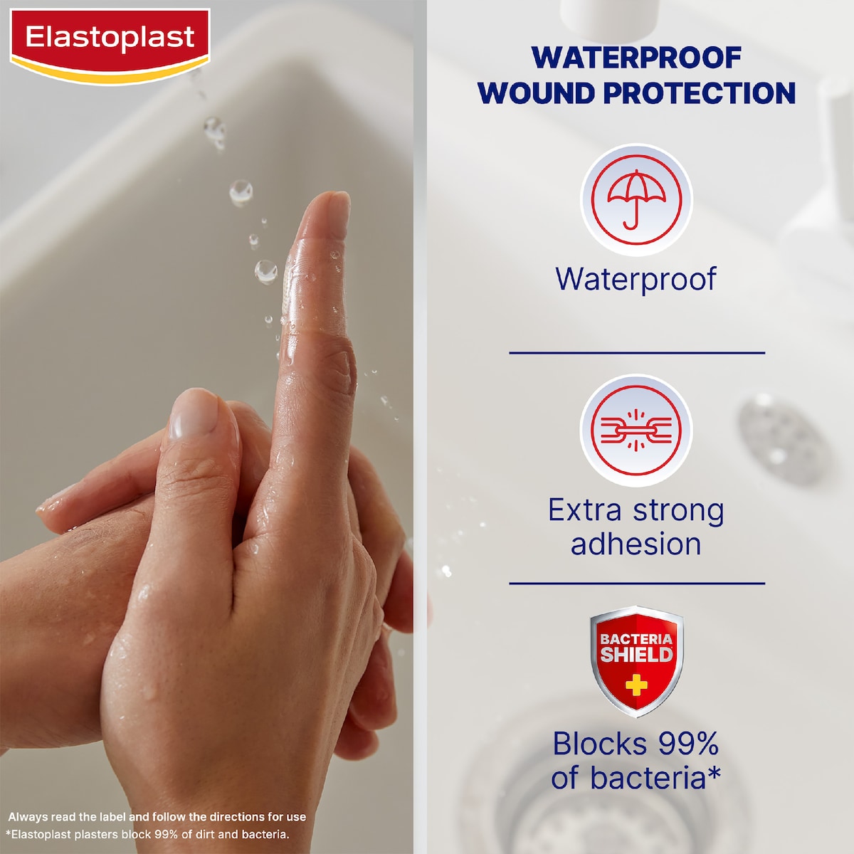 Elastoplast Hypoallergenic Clear Spots 24 Pack