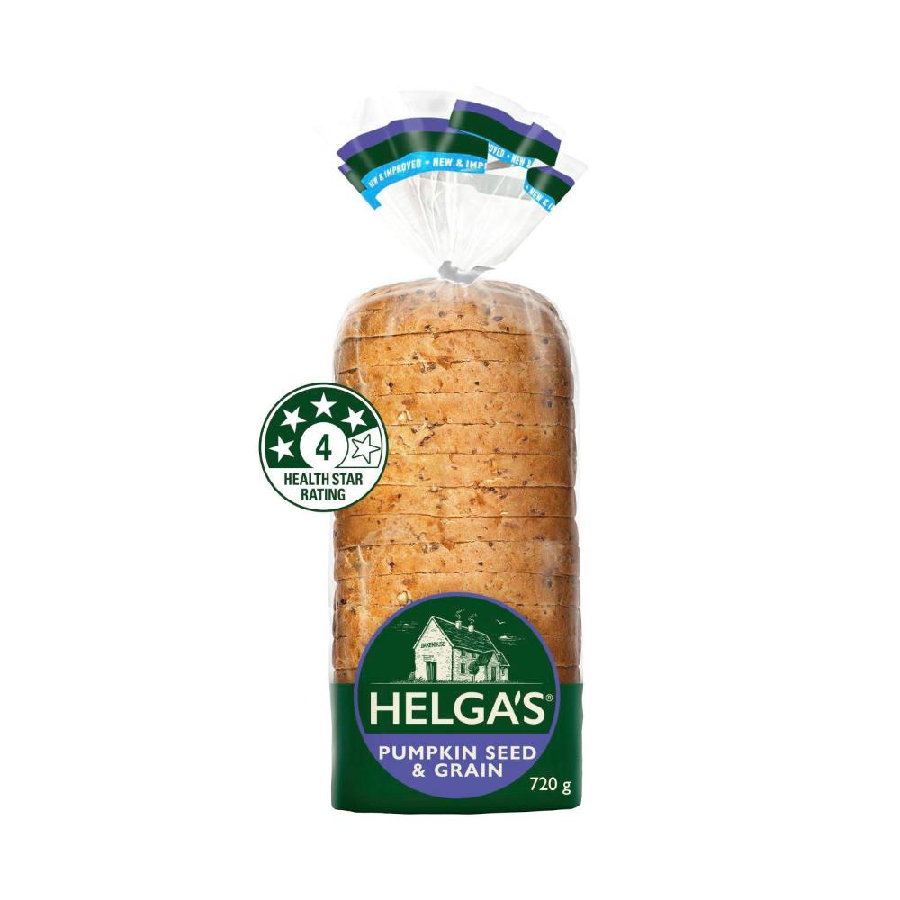 Helga's Pumpkin Five Seed Bread - 720g