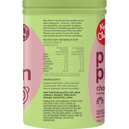 Keep It Cleaner Plant Protein Chocolate Flavour 345g