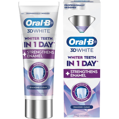 Oral-b 3d White Toothpaste Intensive Whitening Diamond Clean 94g