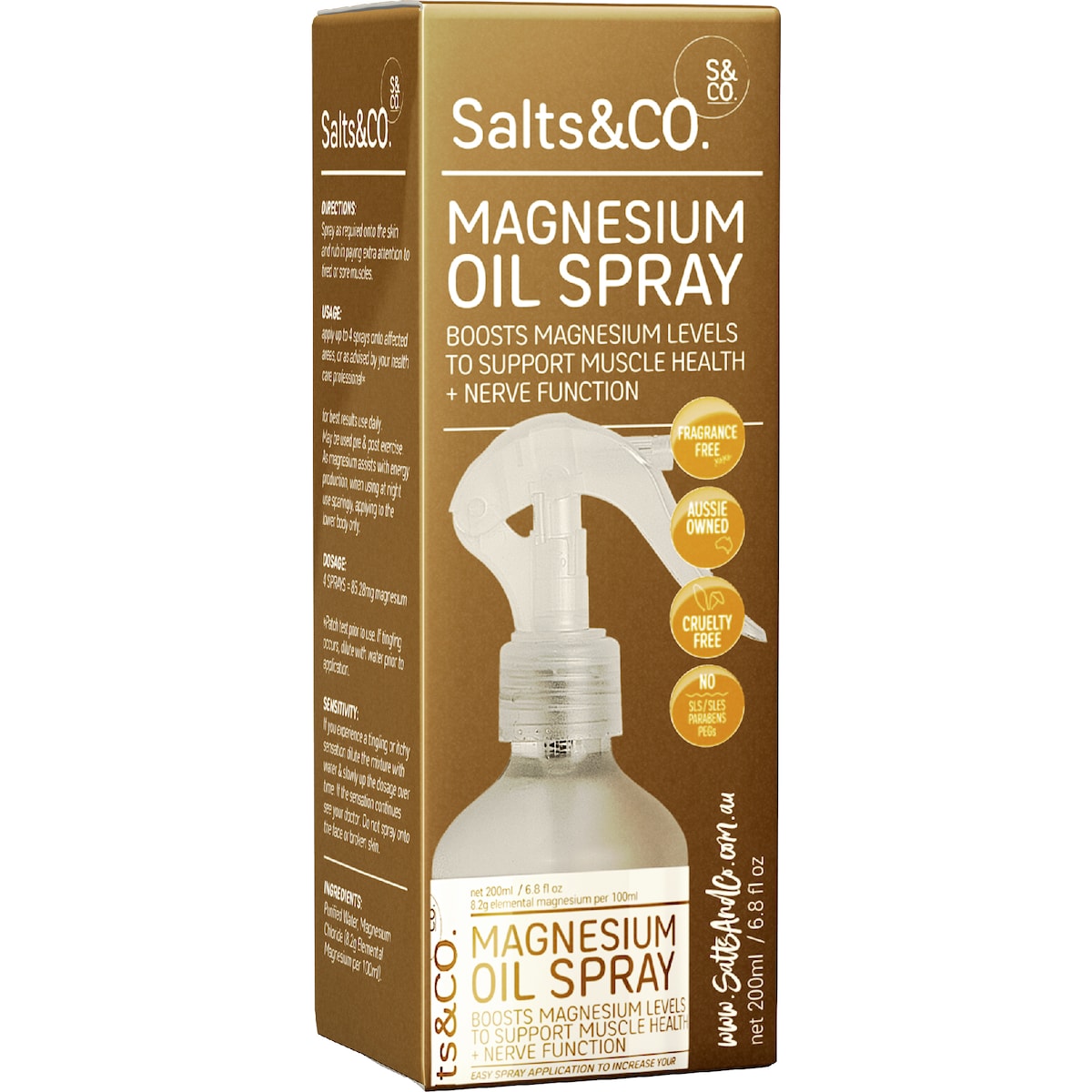 Salts & Co. Magnesium Oil Spray 200ml