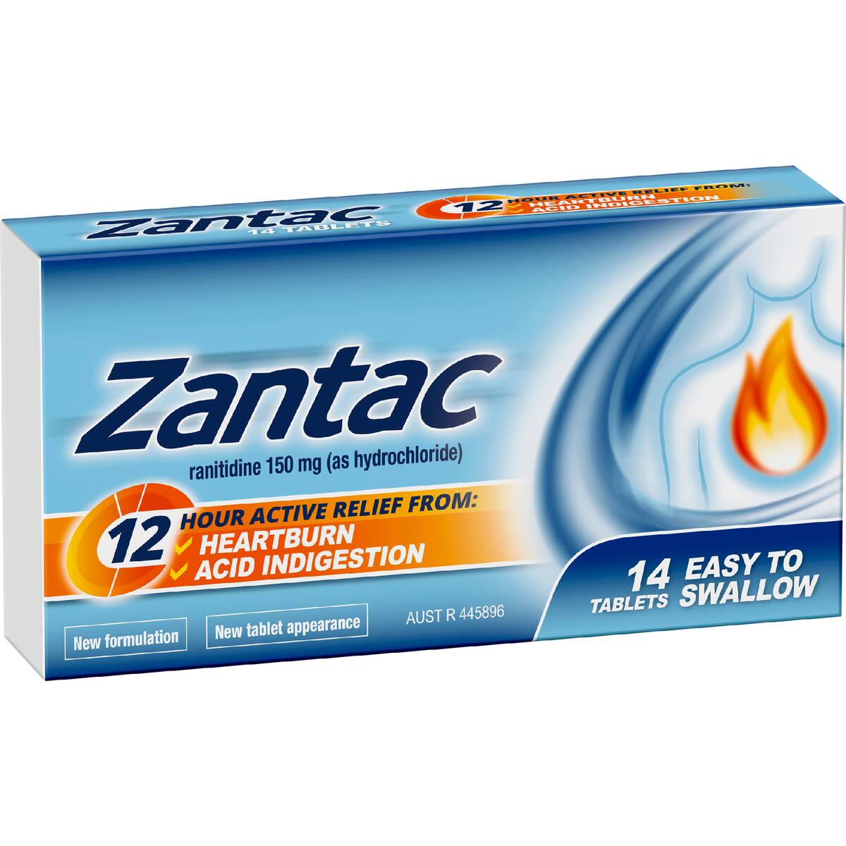 Zantac Relief Tablets 14 Pack