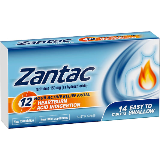 Zantac Relief Tablets 14 Pack