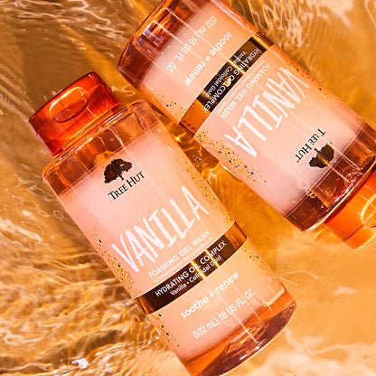 Tree Hut Foaming Gel Wash Vanilla 532ml