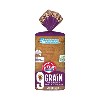 Tip Top 9 Grain Wholemeal Sandwich - 750g