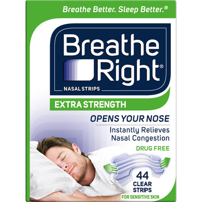 Breathe Right Nasal Strips Extra Strength 44 Pack