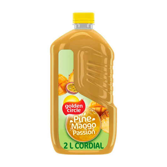 Golden Circle Cordial Pineapple Mango & Passionfruit - 2L