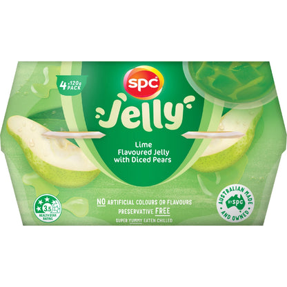Spc Lime Jelly With Diced Pears Minecraft 4 Pack