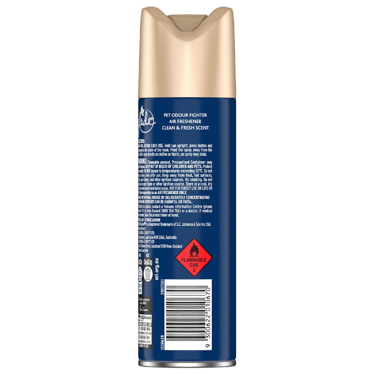 Glade Pet Odour Fighter Air Freshener Clean & Fresh 200g