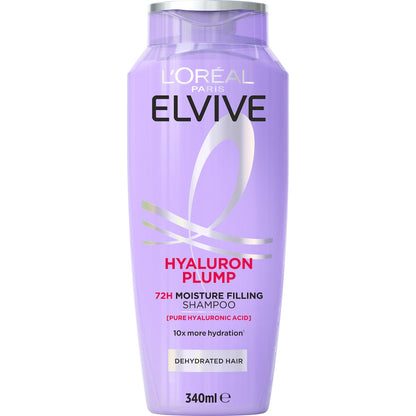 Loreal Paris Elvive Hyaluron Plump 72h Moisture Filling Shampoo 340ml