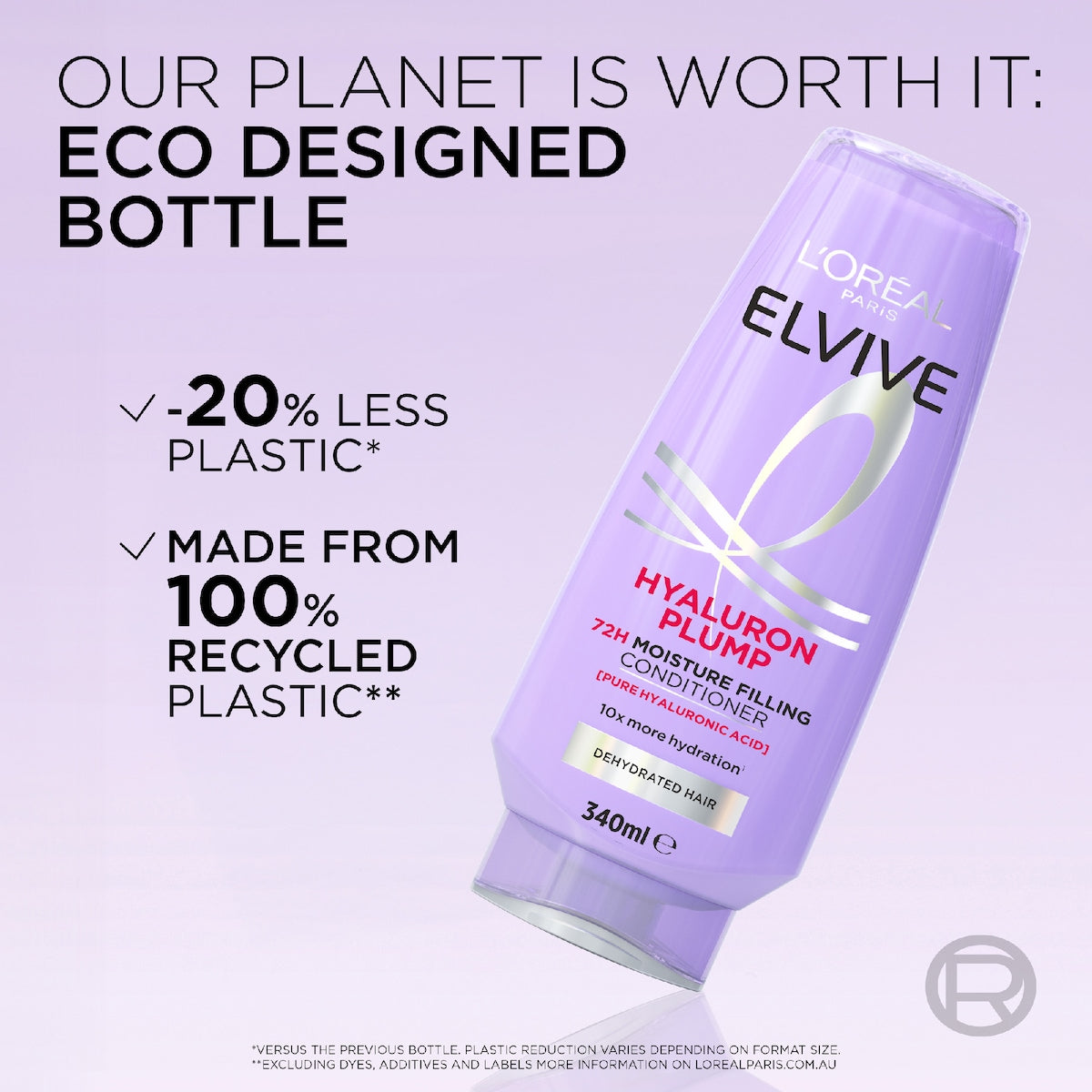 Loreal Paris Elvive Hyaluron Plump 72h Moisture Filling Shampoo 340ml