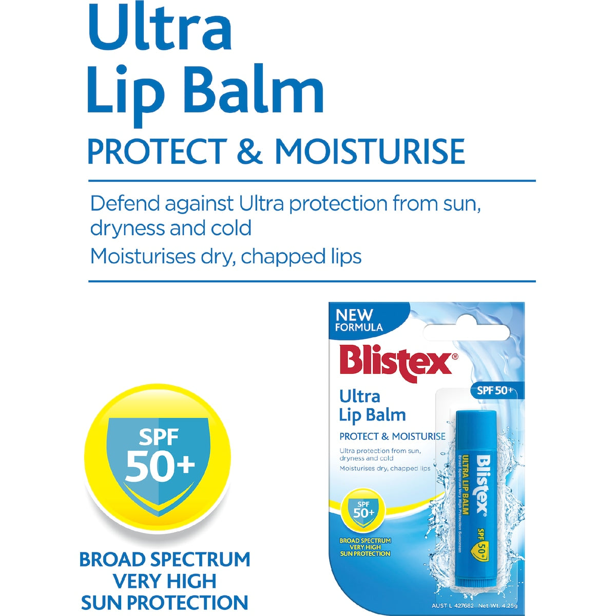 Blistex Ultra Lip Balm Spf50+ 4.25g