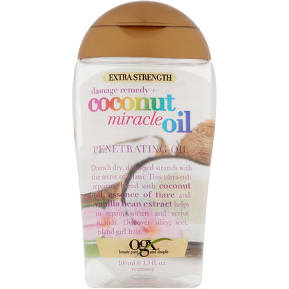 Ogx Coconut Miracle Penetrating Hair Oil 100ml